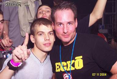 me with Axel Coon @ Dance Planet 6 Bassix 06/11/2004